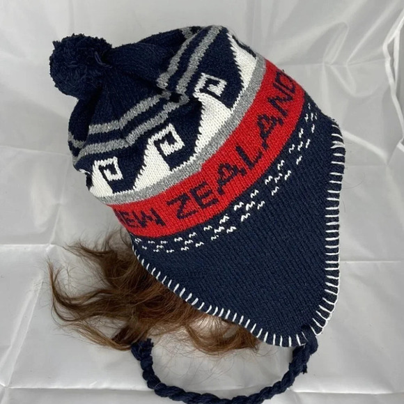NEW ZEALAND Unisex Pom Beanie Toque Knit Fleece Lined Gorpcore O/S - Picture 3 of 7